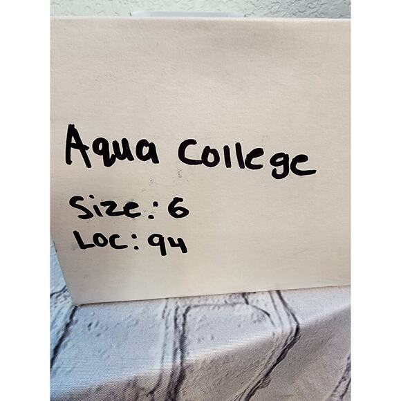 Aqua College Women Slide Sandals Alina Waterproof Size US 6M Grey Zebra Knit‎ - Picture 6 of 6